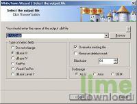 DBF to DBF Converter