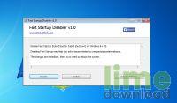 Fast Startup Disabler