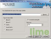 PDB to DBF Converter