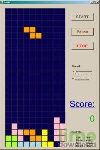 Simple Tetris