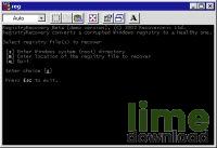 Recovery for Windows Registry