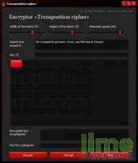 Transposition cipher