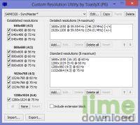 Custom Resolution Utility