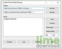 Batch Photo Date Stamper