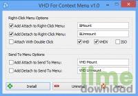 VHD For Context Menu