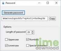 Pascal Password Generator