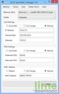 SK IP and MAC Changer