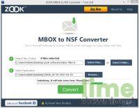 ZOOK MBOX to NSF Converter