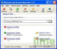 Webcam and Screen Recorder
