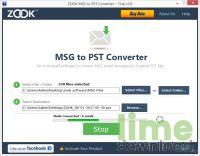 ZOOK MSG to PST Converter