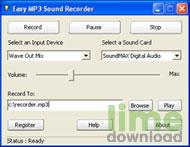Easy MP3 Sound Recorder