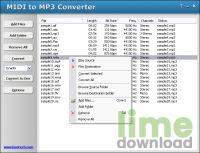 MIDI to MP3 Converter