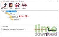 QuickMigrations for EML to Outlook PST