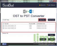 SysBud OST to PST Converter