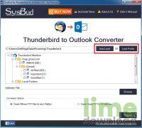 SysBud Thunderbird to Outlook Converter