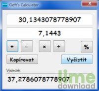 Gefts Calculator