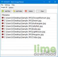 Vovsoft Batch Image Resizer