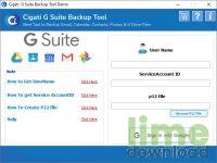 Cigati G Suite Backup Tool