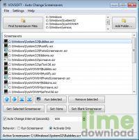 Auto Change Screensavers