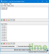 Copy Files Into Multiple Folders