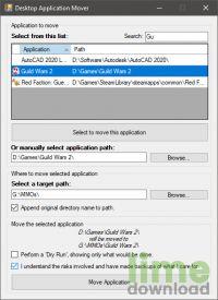 Desktop Application Mover