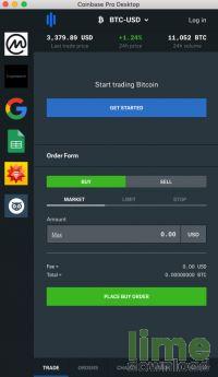 Coinbase Pro Desktop