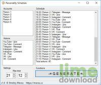 PersonalitySchedule
