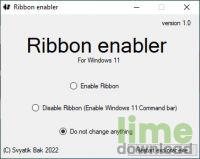 RibbonEnablerForWindows11
