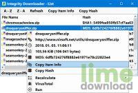 Integrity Downloader