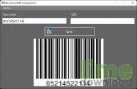 Barcode and QR code generator