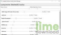 Windows Audio Volume Manager