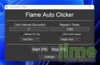 Flame Auto Clicker