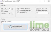WDZSoft Password Generator