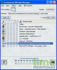 Transparent Window Manager