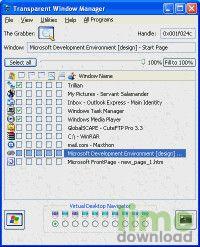 Transparent Window Manager