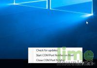 COM Port Notifier