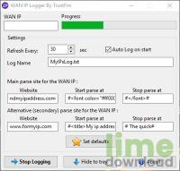 WAN IP Logger