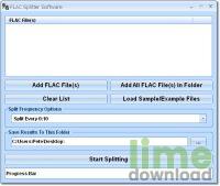 FLAC Splitter Software