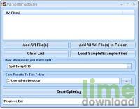 AVI Splitter Software