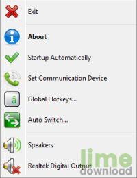 Audio Output Switcher