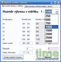 Rozměr výkresu