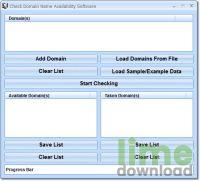 Check Domain Name Availability Software