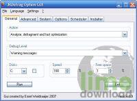 JkDefrag GUI