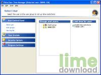 Vista User Time Manager