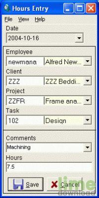 Employee Project Clock