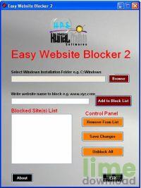 Easy Website Blocker