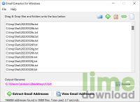 Email Extractor for Windows
