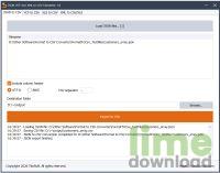 JSON VCF XLS XML to CSV Converter