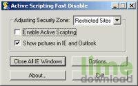 Active Scripting Fast Disable