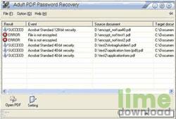 Adult PDF Password Recovery